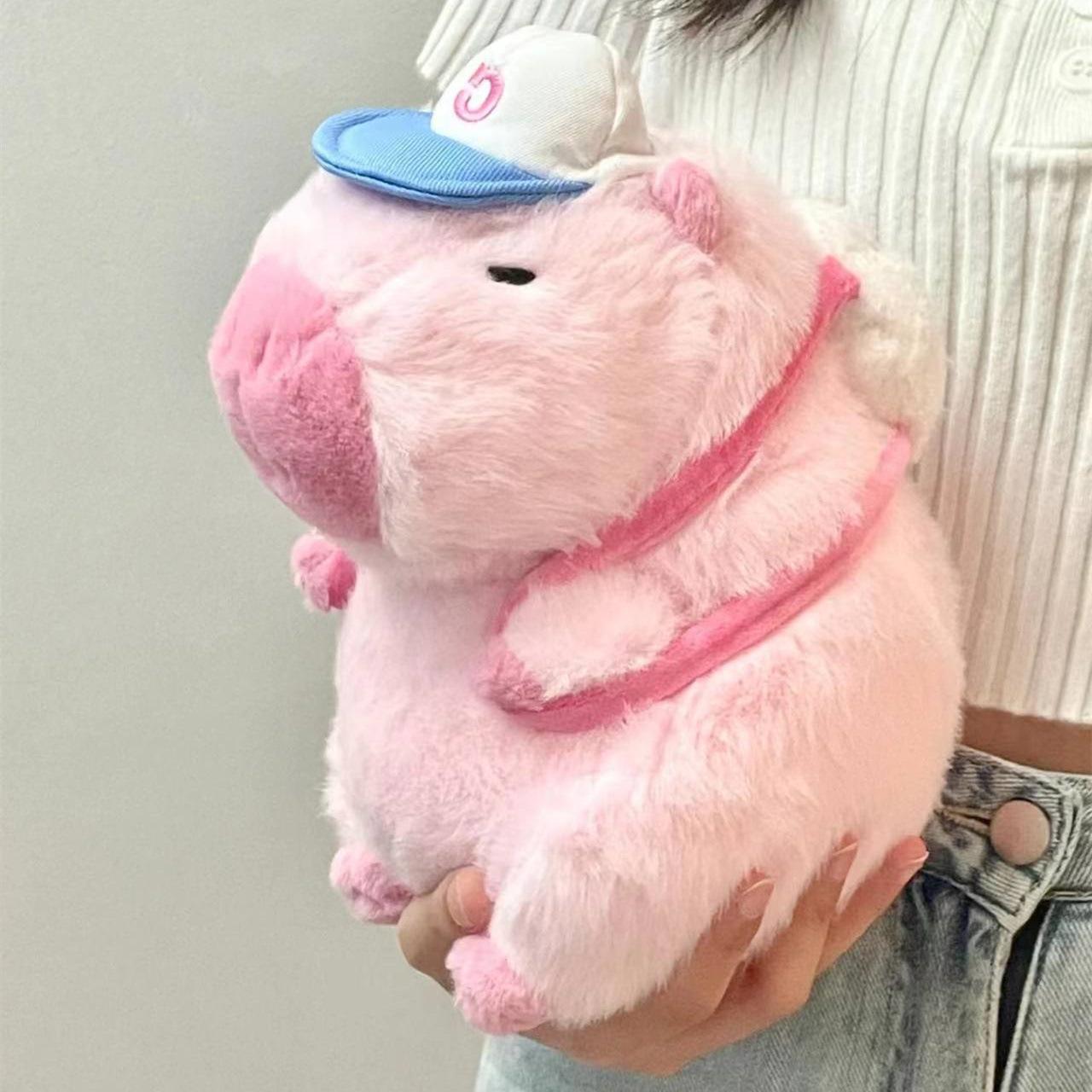 

25 см Капибара плюшевая имитация Капибара аниме пушистая игрушка милая кукла мягкие игрушки мягкая кукла плюшевые рождественские подарки на День благодарения 1PCS