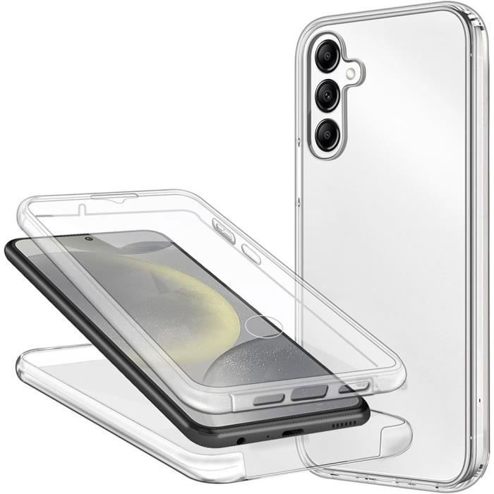 Coque de protection - booling - samsung galaxy s25 plus - antichoc - transparente - silicone et pc