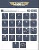 Triumph Model WW2 US Navy Sailor Work Uniform 100 Pieces Plastic Model Parts TRFP35013 1/350 (Ship)
