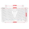 Waase For Yamaha MT-03 MT03 2006 2007 2008 2009 2010 2011 2012 Radiator Protective Cover Grill Guard Grille Protector