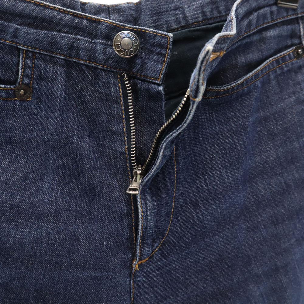 GUCCI made in Italy Chambray Cropped pants 38 Women Used
