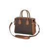 Michael Kors MK Mercer Vintage Floral Print Color Block Lock Decoration Faux Leather Handheld Shoulder Crossbody Bag Small Women Bags 30S9GM9S1B-200