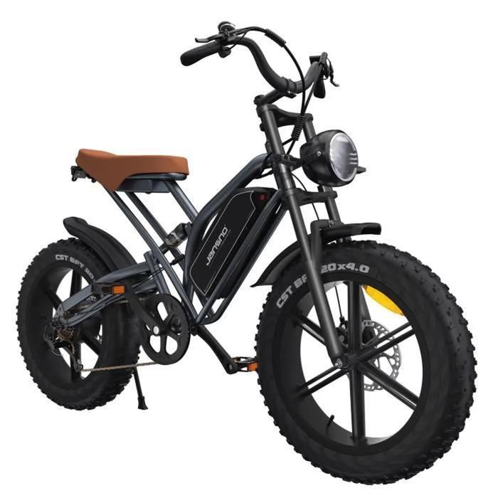 JANSNO Elektrofahrrad X50 750W LG Akku 48V14Ah, 20" E-BIKE All-Terrain mit 4.0 Fat Reifen, Shimano 7 Gänge, Vollfederung