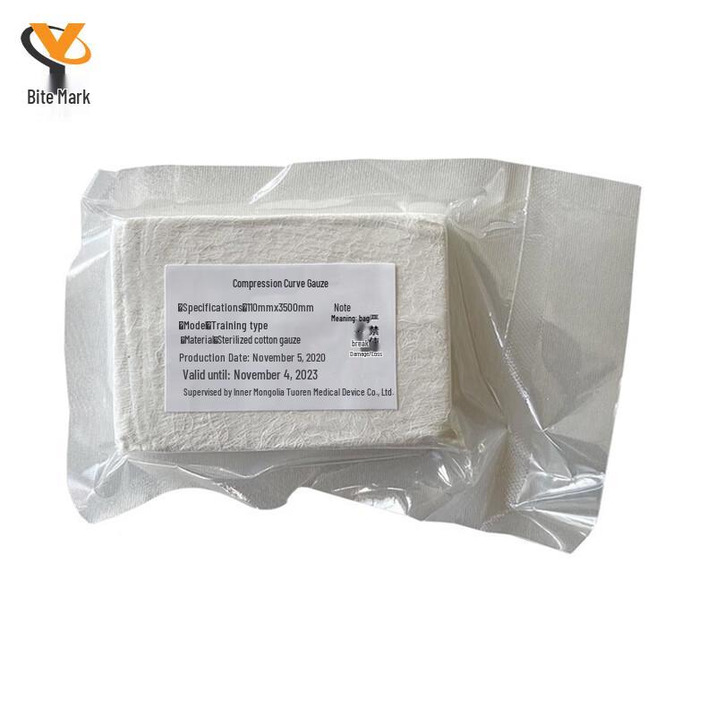 First Aid Compression Hemostatic Gauze