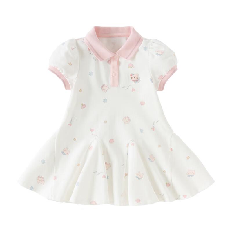 DAVE&BELLA Girls' Knitted Polo Dress