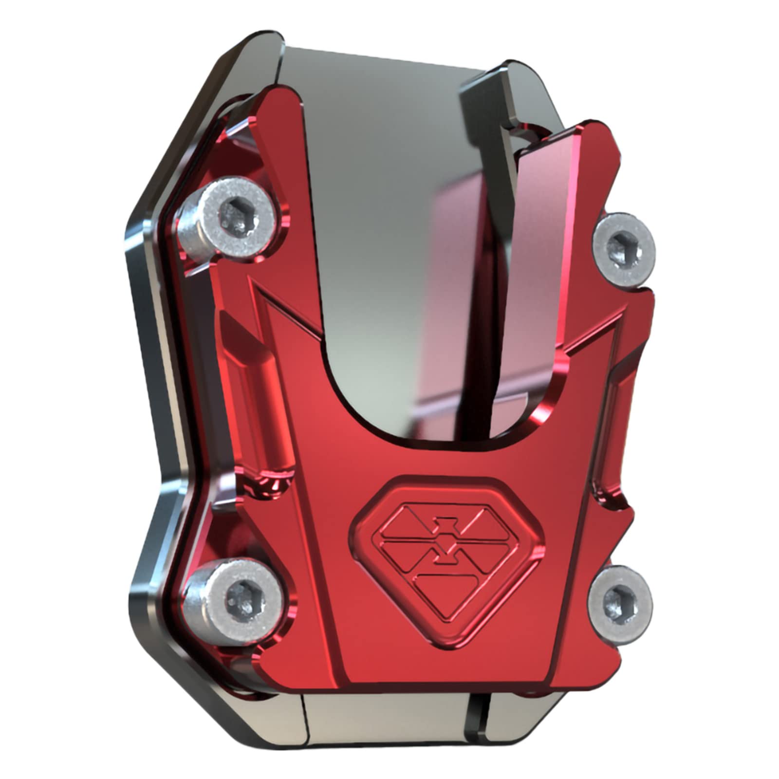 

Yuumo+ Motorcycle Side Stand Plate PCX125 PCX150 PCX160 ADV150 Red красный