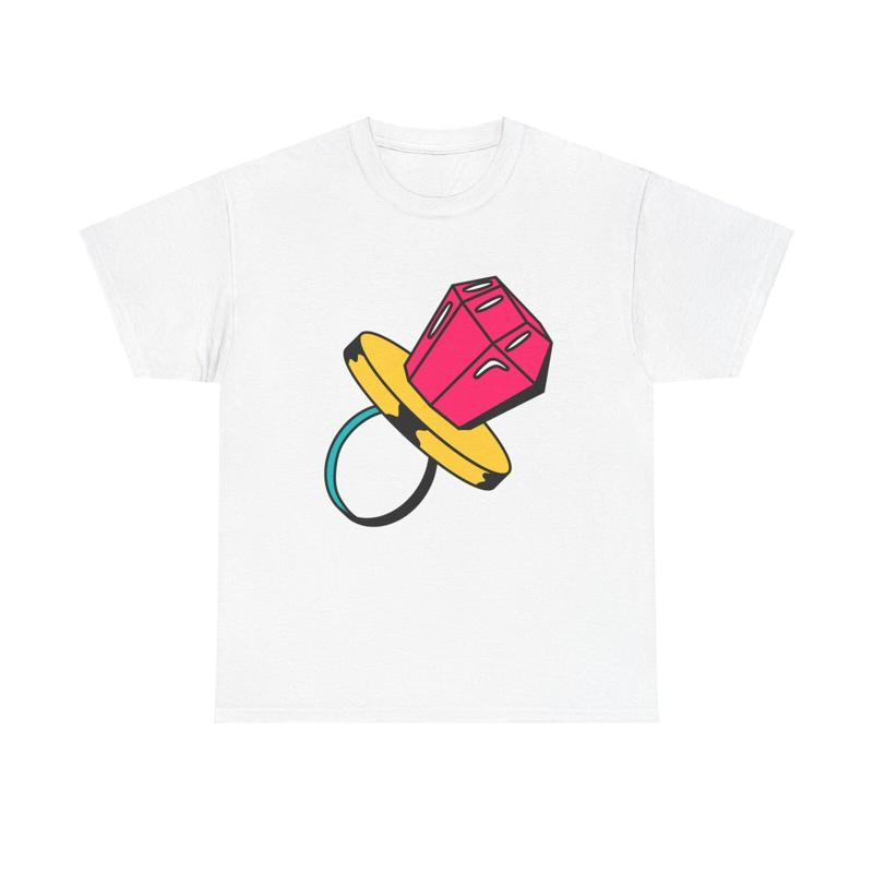 Diamond Ring Pop T Shirt Y2k Nostalgia Candy Vintage Retro Cute Pop Art 90s
