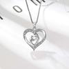 Women Heart Necklace Unique Gift Party To My Daughter Love Mom Heart Necklace