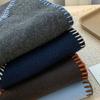 Soft Winter Shawl For Women Warm Triangular Scarf Oversized Wrap Cervical Protection Cold Weather Accessory