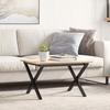 VidaXL Coffee Table Legs X-Frame, Side Table Legs, End Table Legs Living Room Home Interior, 357896