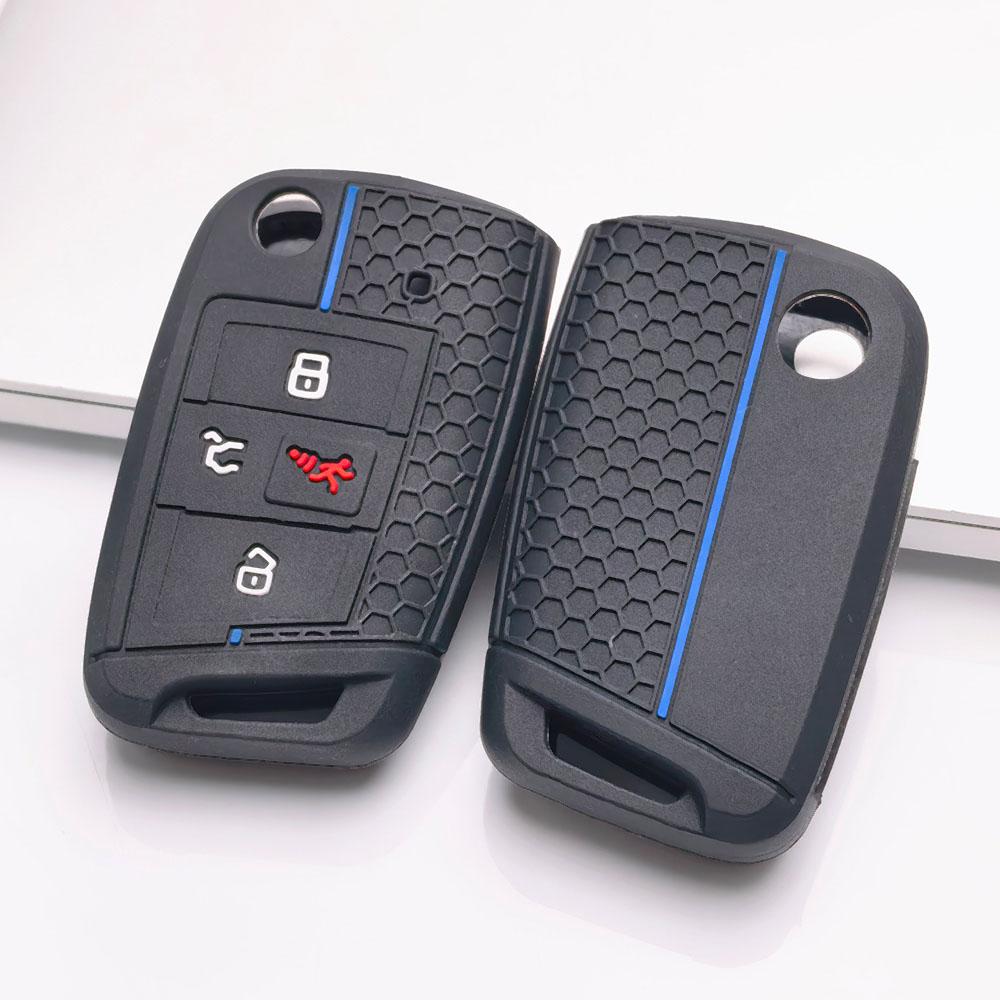 Key Fob Cover for Volkswagen Golf Tiguan Octavia A7 MK7 MK2 Kodiaq Superb Protective Accessory Key Fob Protection Replacement Daily Use