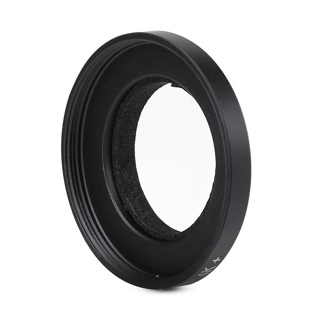 37mm Circular Polarizer Lens Filter with Adapter Ring Protective Cap for Xiaomi Yi 4k 4k+ Lite