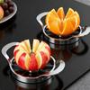 Stainless Steel Apple Slicer & Corer - Creative Fruit Cutter Divider for Kitchen