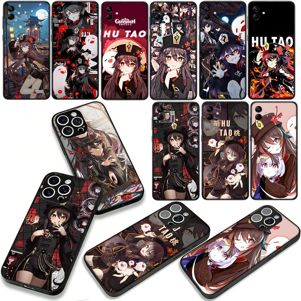 Genshins Impacts Hu Tao HuTao Cover Phone Case for Xiaomi Poco X7 X6 X5 F7 F6 F8 Ultra F5 M6 M7 M8 Pro C85 C75 C65 C71 C61