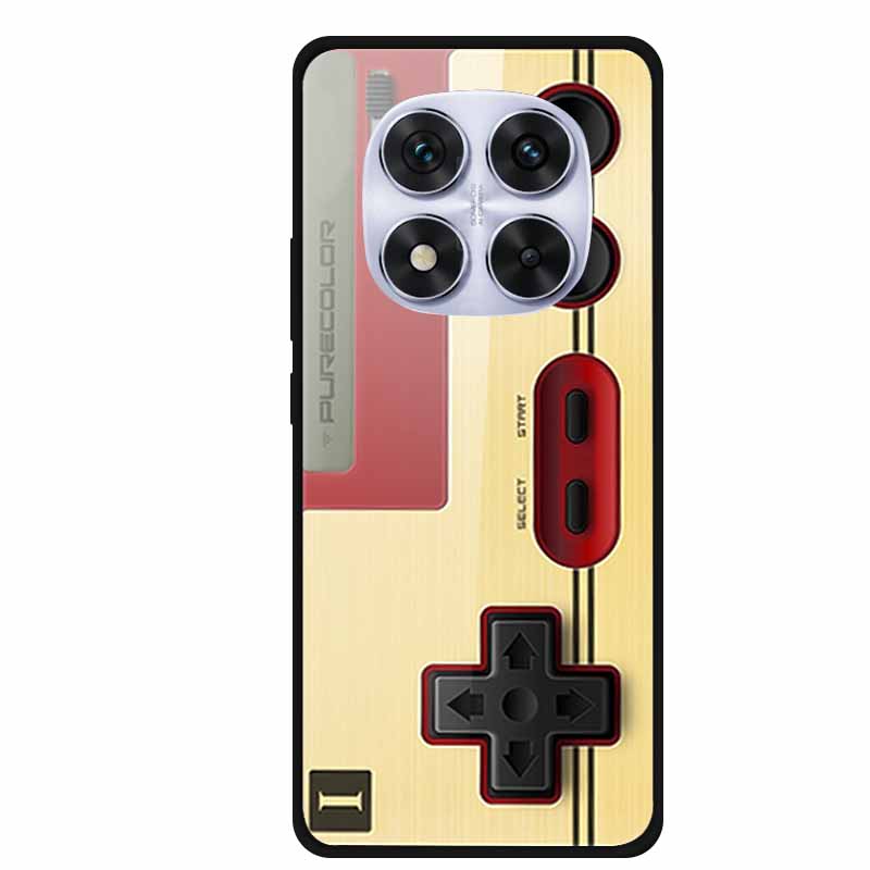 Hard Back Cover For Xiaomi Redmi Note 14 Pro 5G Case Soft Bumper Tempered Glass Case For Redmi Note 14 Pro 4G Case Note14 Pro