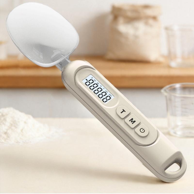 Electronic Spoon Scale Portable Designs For Small Kitchens Ideal For Measuring Ingredient Like Yeast And Salt
