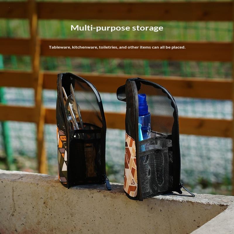 Camping Tableware Storage Bag Portable and Waterproof for Outdoor Cookouts