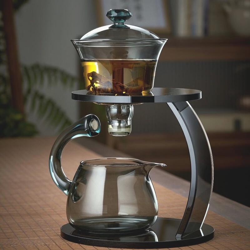 ZISIZ Automatic Glass Tea Set