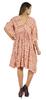 Moomaya Womens Short Kaftan Cover Up Night Dress Kaftan Gown Kimono