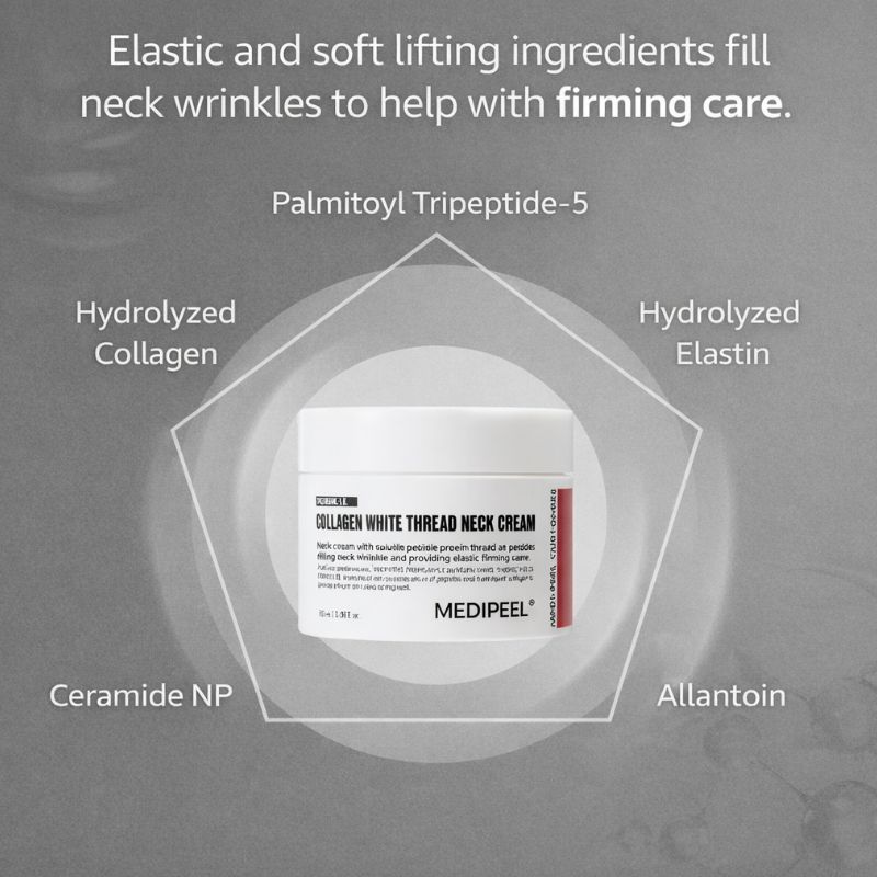 MEDI-PEEL Premium Kollagen Naite Faden Halscreme 3.0 100ml