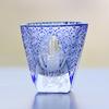 35Ml Handmade Edo Kiriko Sake Cup Four Gentlemen Pattern Japanese Style Small Wine S Glass