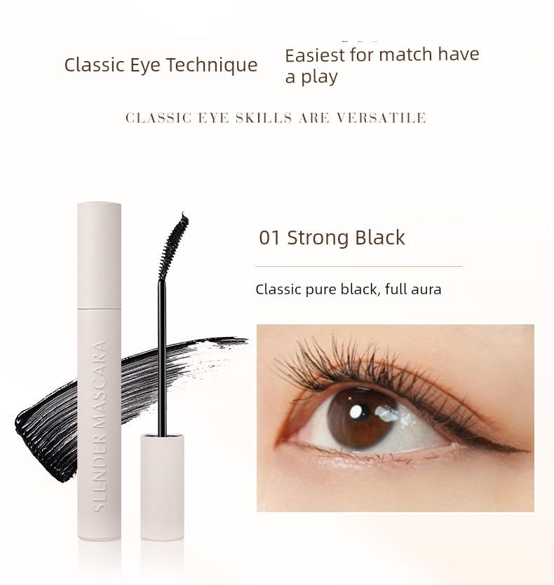 Yishiting Fox Moon Yingqiao Mascara Waterproof Slim Model Curling Anti-Smudge Lengthening Lasting Hair-Styling