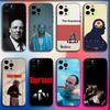 Die S-Sopranos TV Handyhülle Für iPhone 16,15,14,13,12,11,Pro,X,XS,Max,XR,Plus,Mini Weiche Schwarze Hülle
