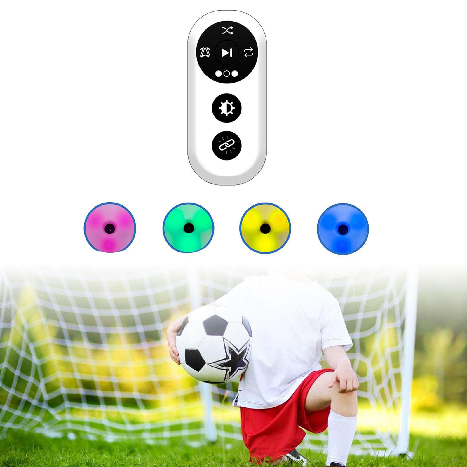

4x Reaction Training Lights 4 Modes for Basketball Outdoor Sports