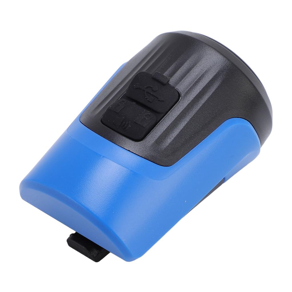 Electric Cycle Horn Blue 125dB Loud Anti Theft IPX5 Rain Proof Rechargeable Cycle Horn for Cycling