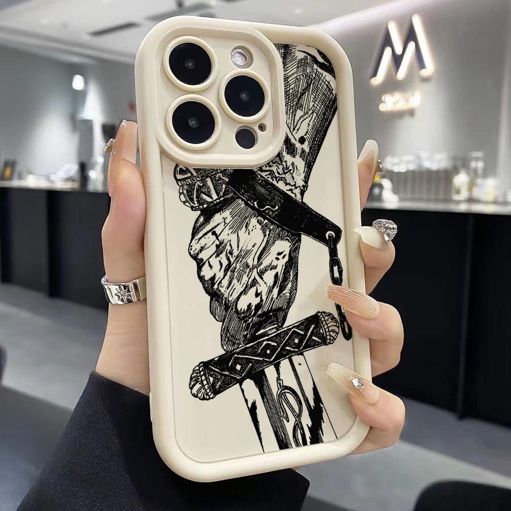 Anime Black Vinland Saga Phone Case for Motorola Moto G85 G84 G75 G60 G54 G53 G52 G35 G34 G32 G30 E40 E32 E22 EDGE 60 50 5G Case
