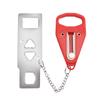 Safety Lock Door Blocker Portable El Door Lock Anti-Theft Lock Travel Lock
