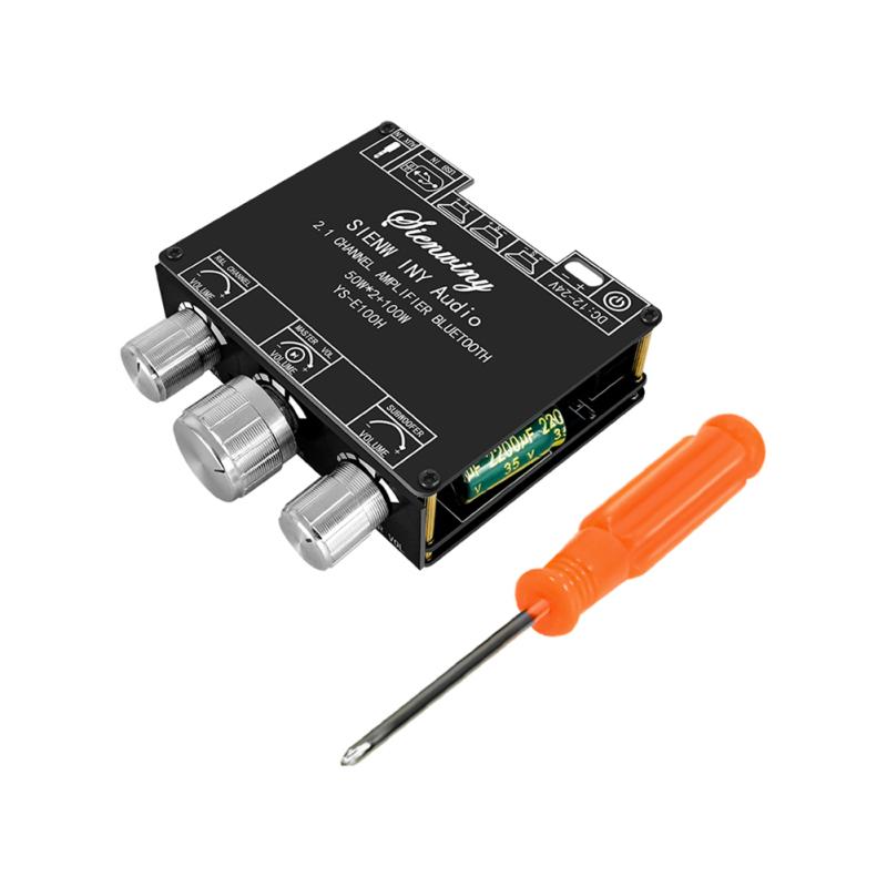 Ys-e100h 2.1 Channel Bluetooth-compatible 5.1 Audio Power Amplifier Board High Low Tone Subwoofer