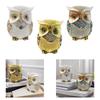 Owl Statue Miniature Owl Figurine Bedroom Yard Desk Multipurpose Display Wedding