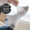 Atmungsaktive Baumwollsocken für Herren mit Netzstruktur - Geruchsabweisend, Schweißabsorbierend für Frühling und Herbst