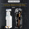 ABS Electric Razor Holder Storage Box Bathroom Shaver Stand Organizer Hook Wall Mount Traceless Shaving Accessories