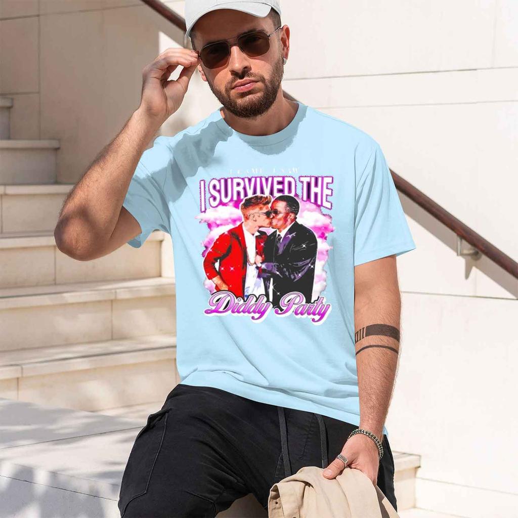 I Came I I Survived T Shirt Unisex Designer Clothing Printed Short Sve Tshirts Unisex Round Ne Clothing 2026 New Model Shortsleev