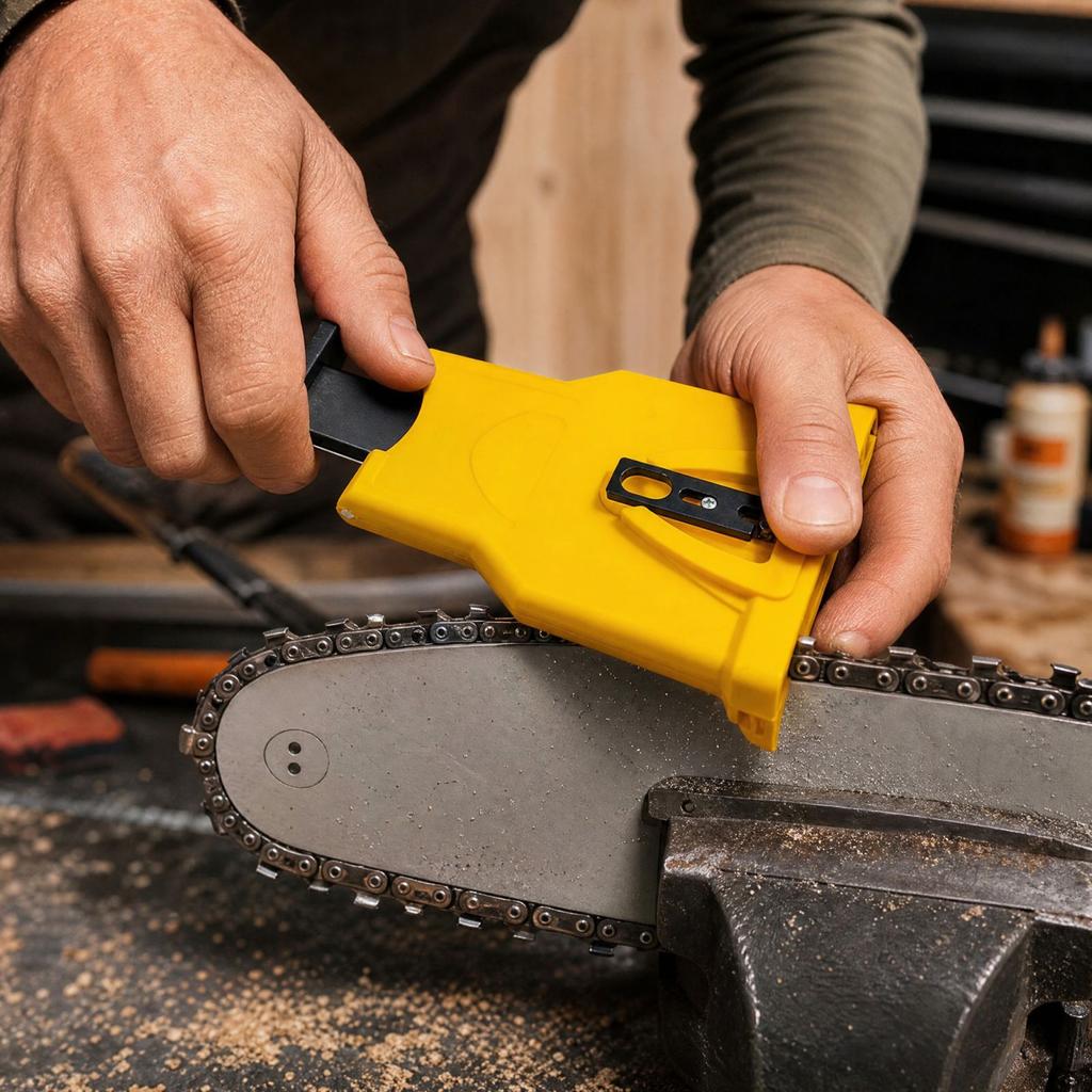 Portable Chainsaw Chain Sharpener and Grinder for Quick Sharpening