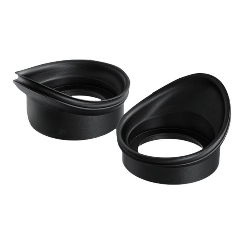 

Silicone Microscope Eyewear Comfortable Eye Shield for M26 Ergonomic Fit and Extended Use in Research Environment 1 Pair 1 чорний