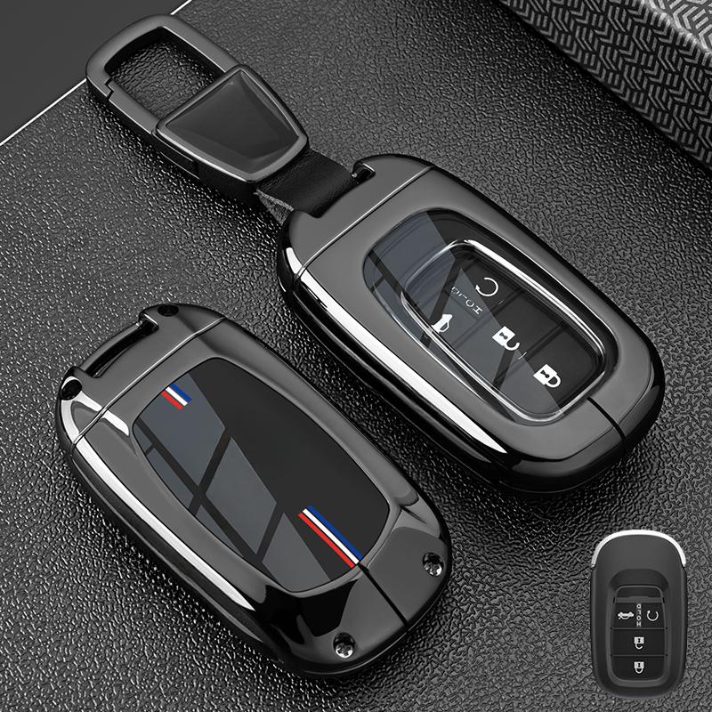 AAALI1 Car Key Fob Pocket Cover Case For Honda CBE CR-V HR-V Accord Jade Crider Odyssey 2015- 2018 Remote Protector Accessories