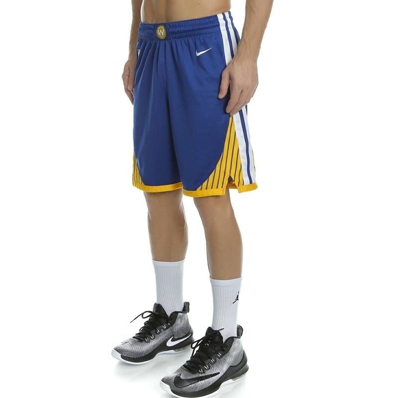 Nike Team Edition SW Golden State Warriors Basketball Shorts 'Blue' Men's 866809-495