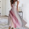 Women's Long Dress Dress Casual Dress Swing Dress A Line Dress Floral Fashion Streetwear Outdoor Daily Date Print Sleeveless V Neck Dress
