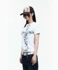 AAKAM Mosaic Cross Half Top (White)