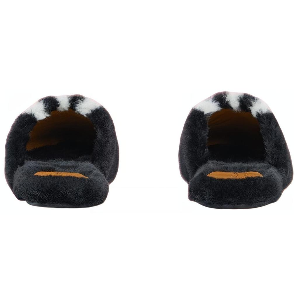 GUCCI x Adidas Originals Closed Toe Slippers Women's Black White 722442 FAAYJ 1092