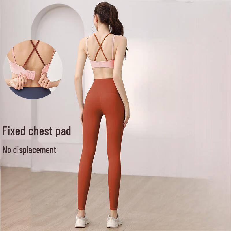 OEING Women's Sports Bra & Yoga Leggings Set