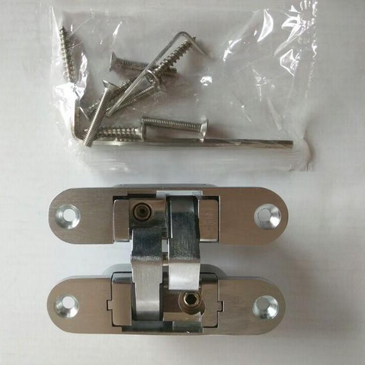 Invisible Adjustable Silent Hinge for Concealed Folding Doors