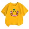 Potdemiel Pikachu Print  Children's T-Shirt, New Summer Style, Casual, Comfortable, and Breathable Children's Top
