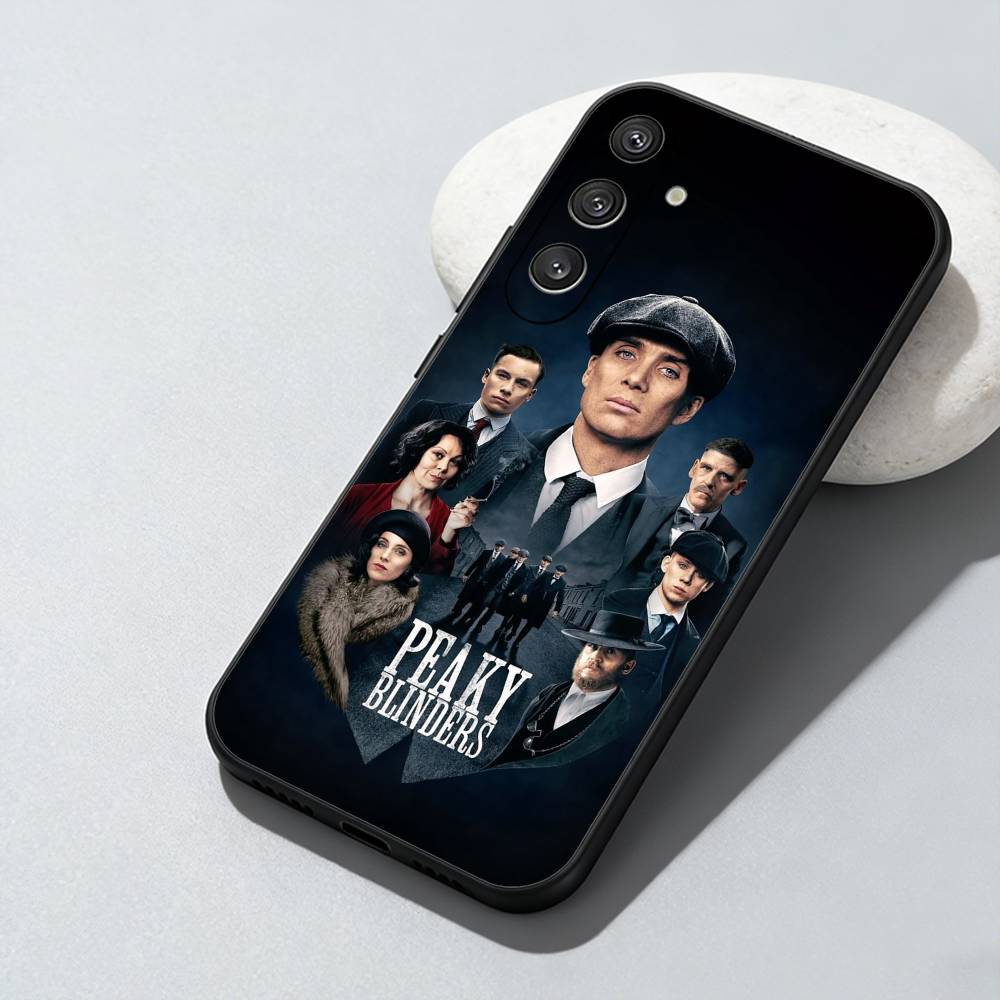 

Movie P-Peaky B-Blinders Phone Case For Samsung Galaxy A73,A72,A71,A70,A52,A51 Others Soft Black Cover Samsung a73 5g