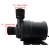 Silent DC12V Brushless Motor DC24V 1000L/H 8M Head 1/2" Waterproof Submersible Pump Fountain Water Heater Shower Booster Pump