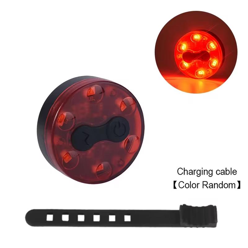 Bicycle Taillight LED Bike Rear Lights USB Rechargeable Waterproof Bike Safety Warning Light MTB Flashlight Cycling Accessories