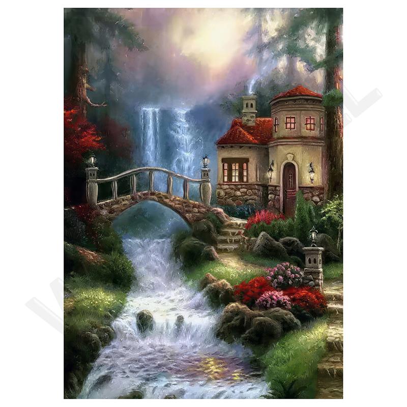 New Mosaic 5D Diy Diamond Paintings 30x40 Cm New 2025 Wall Art Pictures Diamond Art Painting Kits Accessories Paint Full Crystal